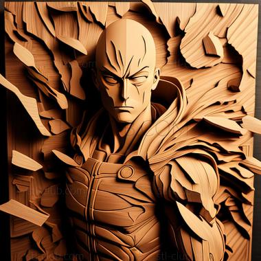 3D model One Punch Man One Yusuke Murata (STL)